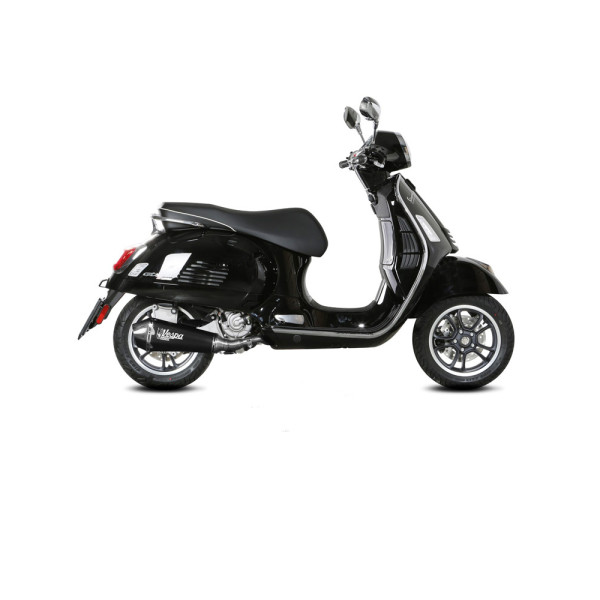 Глушник мотоцикловий Slip-On Line (Delta Race) MIVV для Vespa GTS300 (21-) чорний