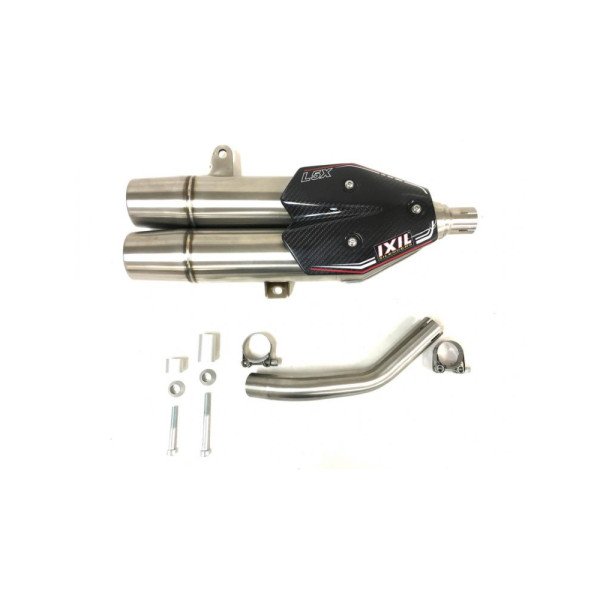 Глушник мотоцикловий IXIL L5X Dual Hyperlow Vespa GTS 300