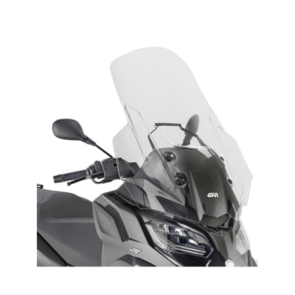 Мотоциклетний щиток Kappa для Piaggio MP3 HPE 400-400 Sport - 530 Exclusive (22-) прозорий