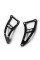 Комплект кріплень вихлопу R&G для Suzuki SV 1000 (03-09) чорний (2шт)