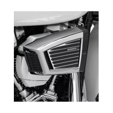 Декоративна накладка Kuryakyn для повітряного фільтра Hypercharger ES алюмінієва чорна-хромована