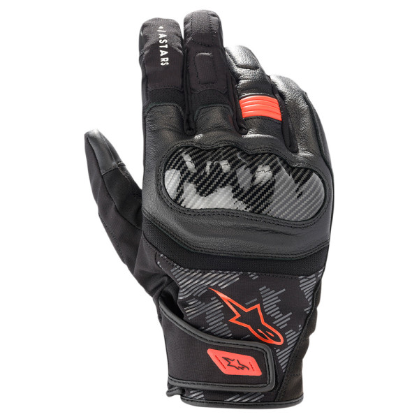 Мотоциклетні рукавички Alpinestars SMX Z Drystar® чорні-червоні