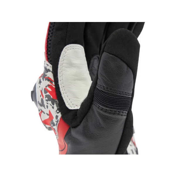 Мотоциклетні рукавички Dainese Mig 3 Unisex чорні-червоні-білі