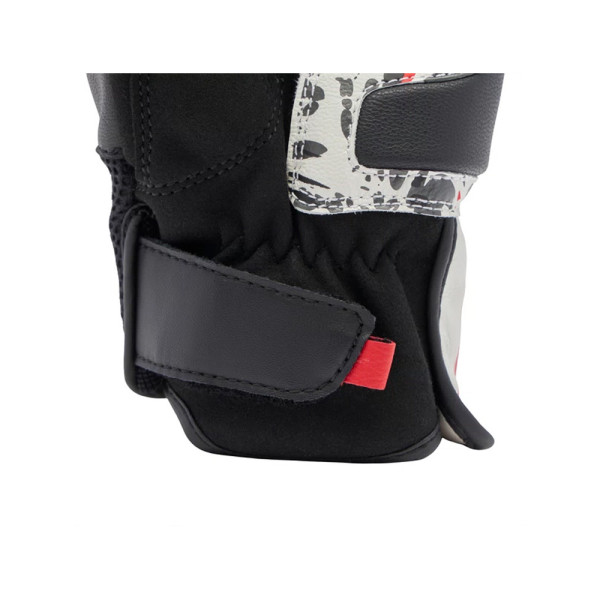 Мотоциклетні рукавички Dainese Mig 3 Unisex чорні-червоні-білі