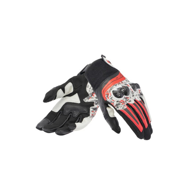 Мотоциклетні рукавички Dainese Mig 3 Unisex чорні-червоні-білі
