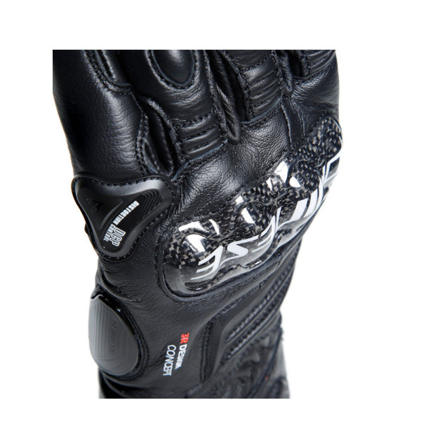 Мотоциклетні рукавички Dainese Carbon 4 довгі чорні