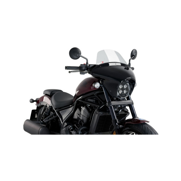 Мотоциклетний туристичний обтічник PUIG Batwing SML для Honda CMX 1100 Rebel (21-) легке затемнення
