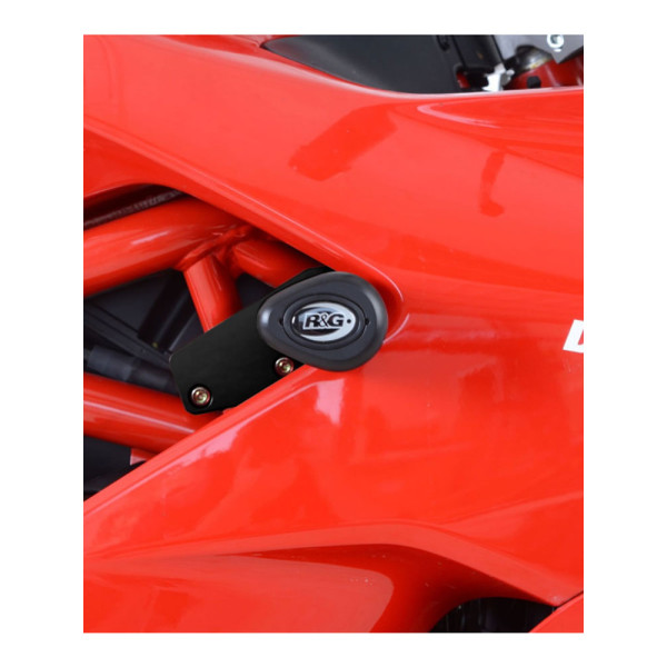 Краш-пади Aero R&G для Ducati Supersport / S (17-20) (без свердління) чорні