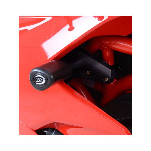Краш-пади Aero R&G для Ducati Supersport / S (17-20) (без свердління) чорні