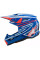 Дитячий ендуро шолом Alpinestars SM3 Wurx синьо-червоний