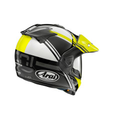 Шолом adventure Arai Tour-X5 Cosmic чорний-біло-жовтий