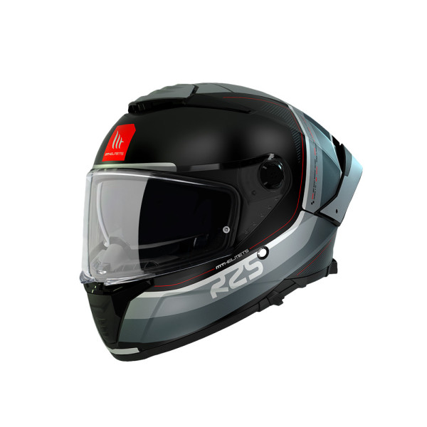 Шолом інтегральний MT Thunder 4 SV R25 чорний-сірий матовий