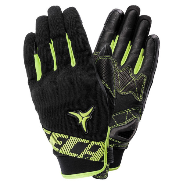 Короткі мотоциклетні рукавички Seca X-Stretch fluo