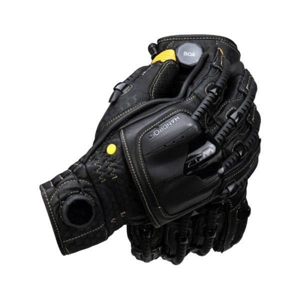 Мотокросові рукавички Knox Handroid POD MK5 чорні-жовті