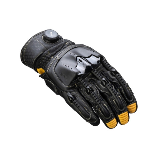 Мотокросові рукавички Knox Handroid POD MK5 чорні-жовті