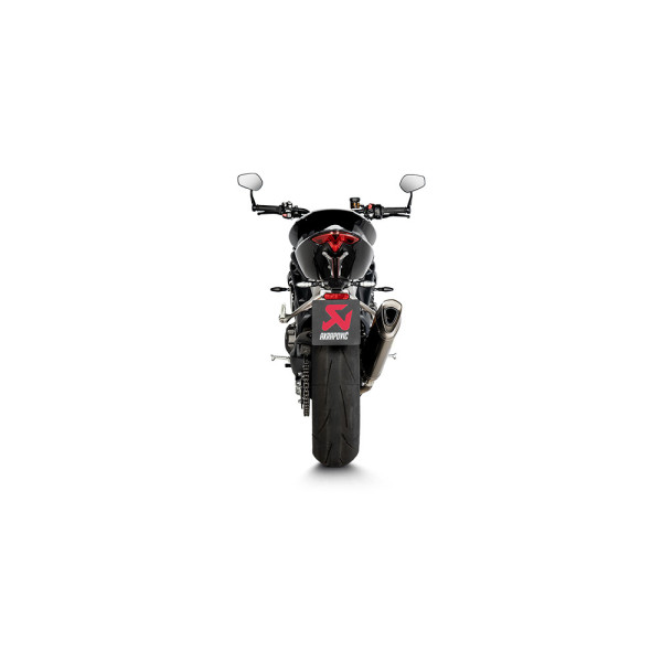 Глушник мотоцикловий Slip-On Line Титан Akrapovič для Triumph Speed Triple 1200 RR (22-24)/ RS (21-24)