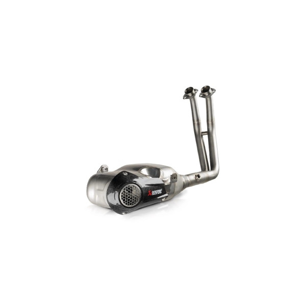 Повний вихлопний комплект Akrapović Racing Line Suzuki GSX 8 R (24-)/ S (23-) сталевий з гомологацією