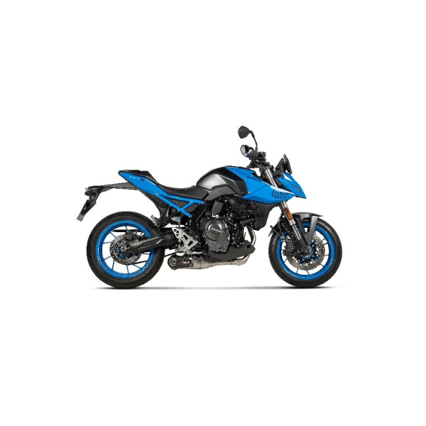 Повний вихлопний комплект Akrapović Racing Line Suzuki GSX 8 R (24-)/ S (23-) сталевий з гомологацією