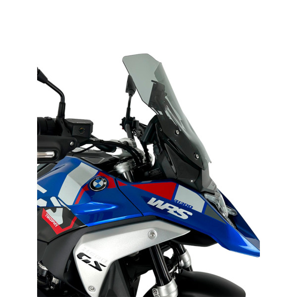 Мотоциклетний щиток WRS Caponord для BMW R 1300 GS (23-)/ Adventure (24-) затемнений для версії з радаром