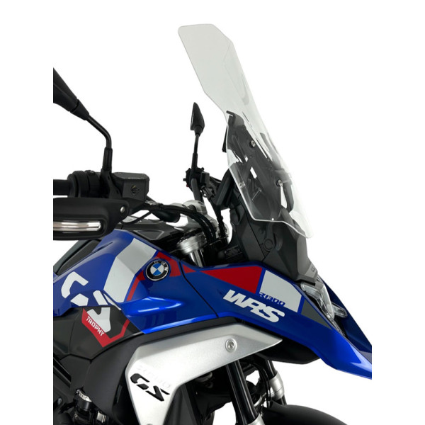 Мотоциклетний щиток WRS Caponord Plus для BMW R 1300 GS (23-)/ Adventure (24-) прозорий