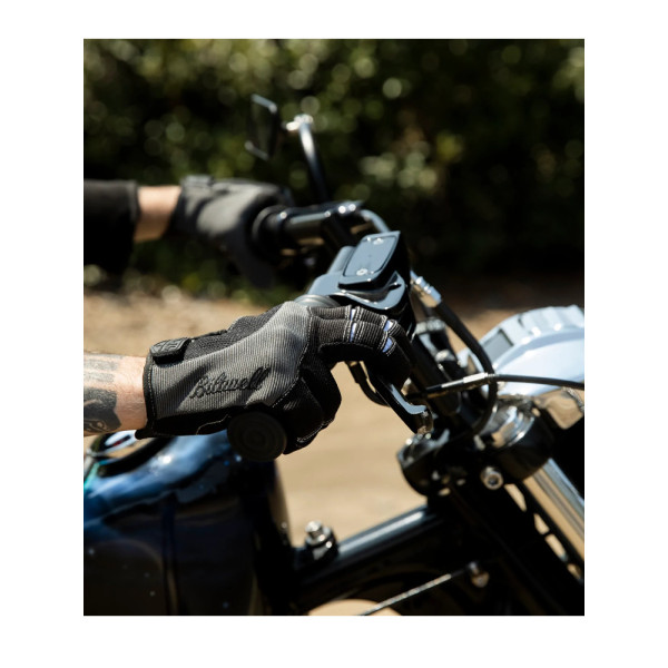 Кросові рукавички Biltwell Moto сірі-чорні