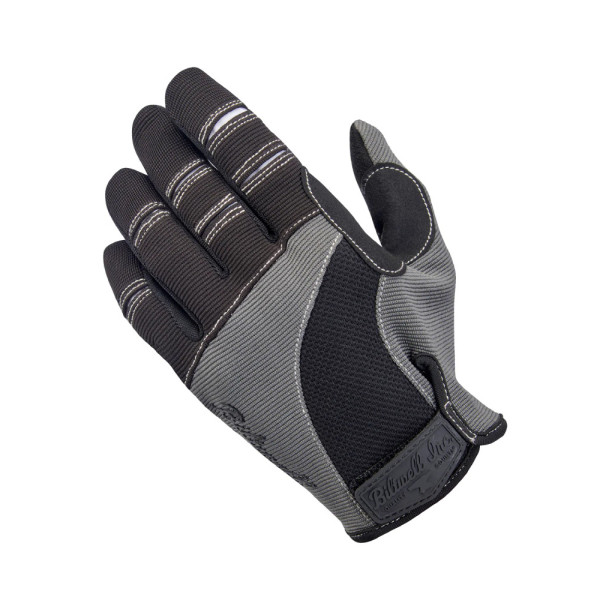 Кросові рукавички Biltwell Moto сірі-чорні
