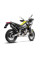 Вихлопна система LeoVince LV ONE EVO BLACK EDITION Slip-On, нержавіюча сталь для Aprilia Tuareg 660 (22-24)