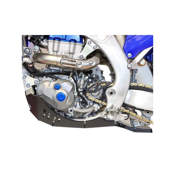 Плита під двигун AXP Racing Xtrem Yamaha YZ450F (23-), YZ450FX/WR450F (24-) з захистом підйомника чорна