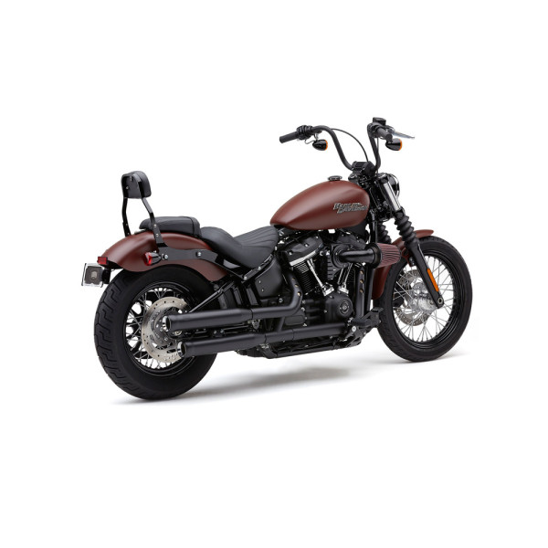 Вихлопна система Cobra Neighbor Hater Slip-On для моделей Harley Davidson Softail Deluxe, Softail Heritage Classic, чорна