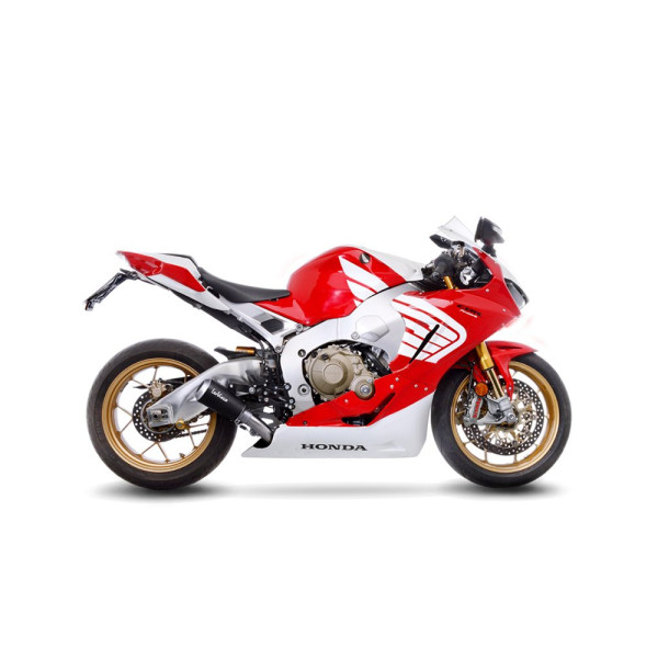 Глушник LeoVince LV-10 BLACK EDITION Slip-On, Нержавіюча сталь для Honda CBR 1000 RR FIREBLADE/SP/SP2 17-19