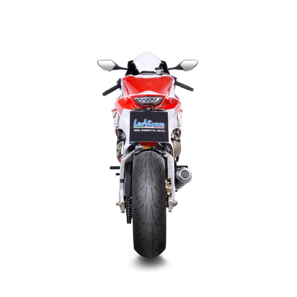 Глушник LeoVince LV-10 BLACK EDITION Slip-On, Нержавіюча сталь для Honda CBR 1000 RR FIREBLADE/SP/SP2 17-19