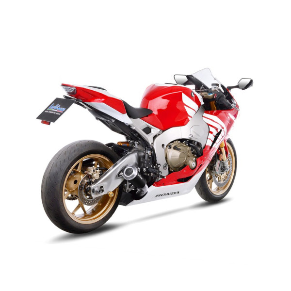 Глушник LeoVince LV-10 BLACK EDITION Slip-On, Нержавіюча сталь для Honda CBR 1000 RR FIREBLADE/SP/SP2 17-19