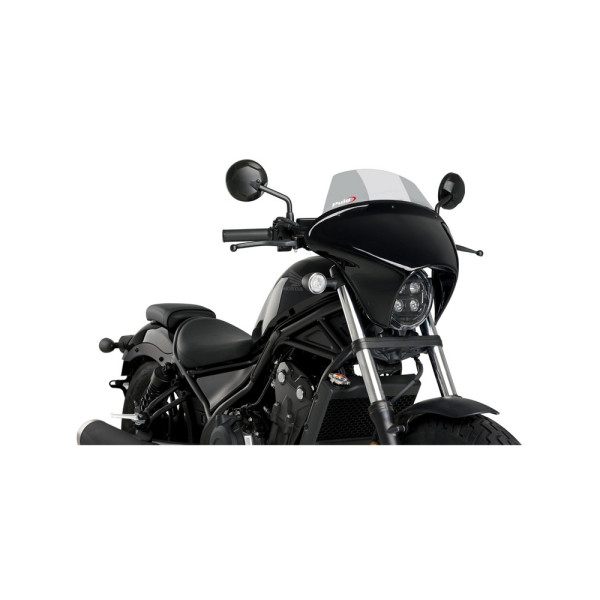Мотоциклетний туристичний обтікач PUIG Batwing SML для Honda CMX 500 Rebel (20-), CMX 300 Rebel (20-23) легке затемнення