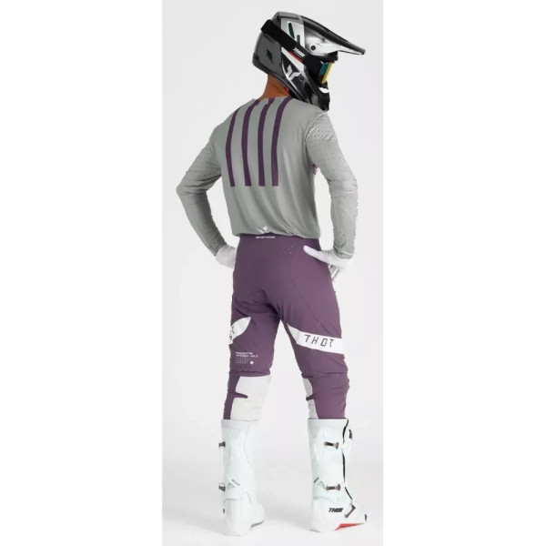 Блуза ендуро Thor Sportmode Flite сіро-фіолетова