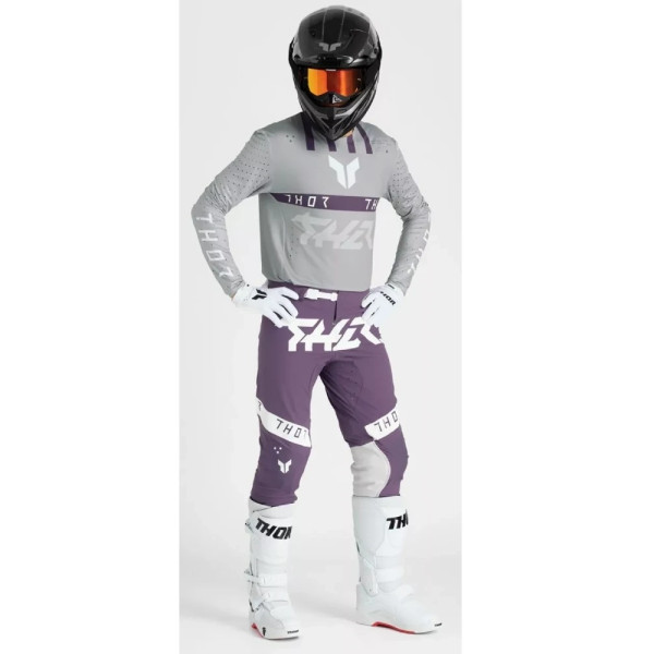 Блуза ендуро Thor Sportmode Flite сіро-фіолетова