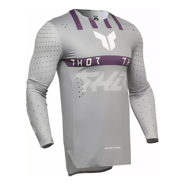 Блуза ендуро Thor Sportmode Flite сіро-фіолетова