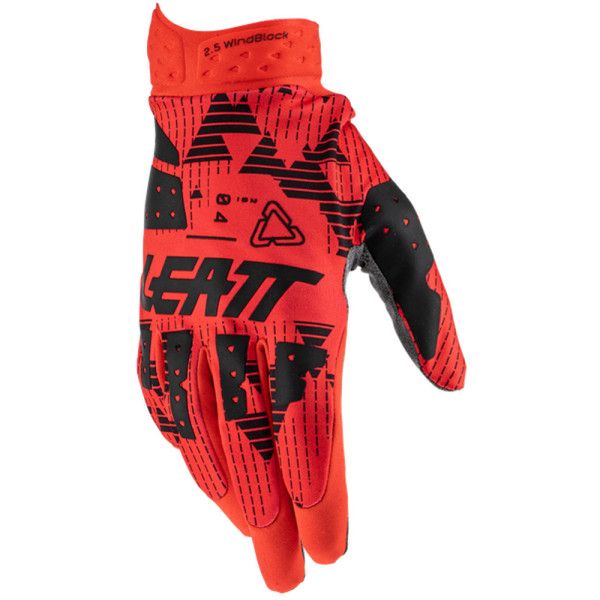 Рукавички крос Leatt Moto 2.5 WindBack червоні