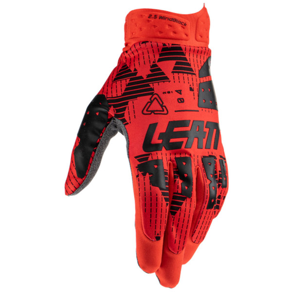 Рукавички крос Leatt Moto 2.5 WindBack червоні