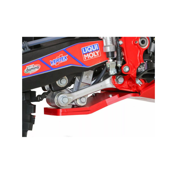 Плита під двигун AXP Racing Xtrem Beta RR 250/300/Racing (24-), 250RR/300RR XPRO (25-) з захистом підйомника червона