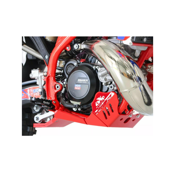 Плита під двигун AXP Racing Xtrem Beta RR 250/300/Racing (24-), 250RR/300RR XPRO (25-) з захистом підйомника червона