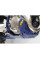 Плита під двигун Xtrem AXP Racing Husqvarna FC450, FX450 (23-), FE450/FE501/S/W (24-) синя з захистом підйомника
