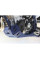 Плита під двигун Xtrem AXP Racing Husqvarna FC450, FX450 (23-), FE450/FE501/S/W (24-) синя з захистом підйомника