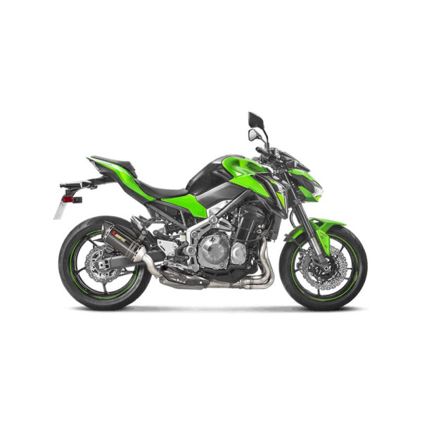 Термозахисний щиток Akrapovič Kawasaki Z 900 (17-24) вуглецеве волокно