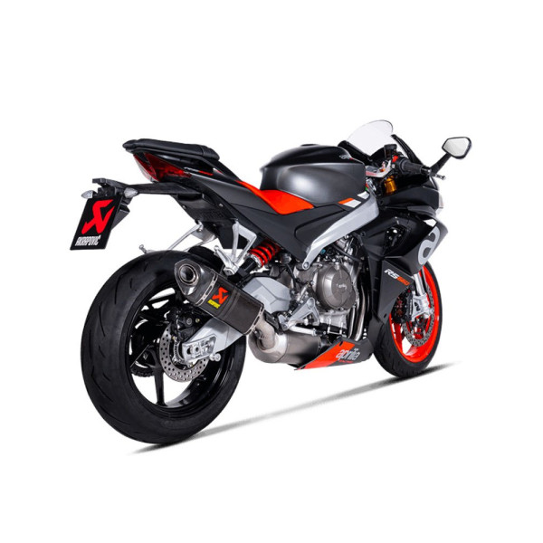 Повний вихлопний систем Racing Line Akrapović для Aprilia RS 660 (20-24), Tuono 660 (21-24) Racing Line, Carbon