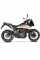 Вихлопна система LeoVince LV One Evo Black Edition Slip-On, Нержавіюча сталь для KTM 390 Adventure 20-24