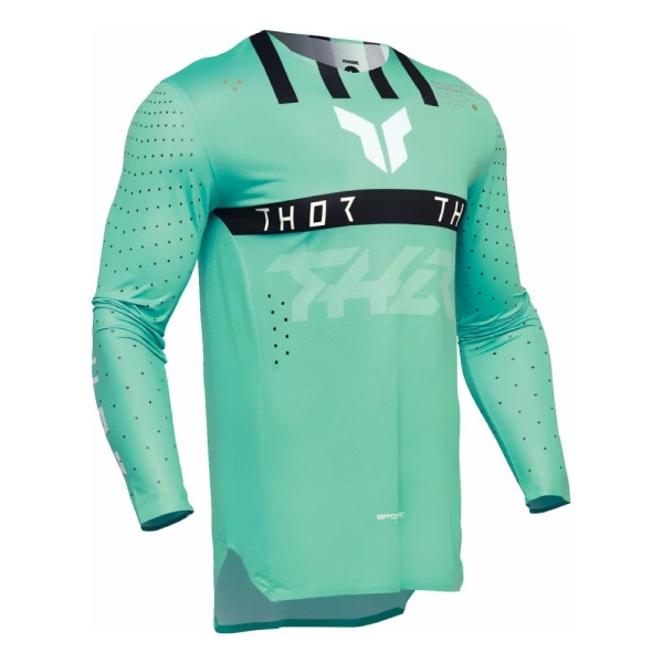 Блуза ендуро Thor Sportmode Flite зелено-чорна