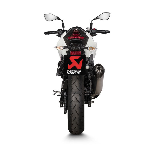 Глушник мотоцикловий Slip-On Line (Титан + Вуглецеве волокно) Akrapović Kawasaki Z 400 (19-)/ Ninja 400 (18-23)