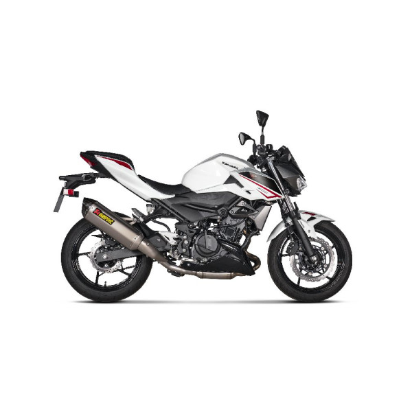 Глушник мотоцикловий Slip-On Line (Титан + Вуглецеве волокно) Akrapović Kawasaki Z 400 (19-)/ Ninja 400 (18-23)