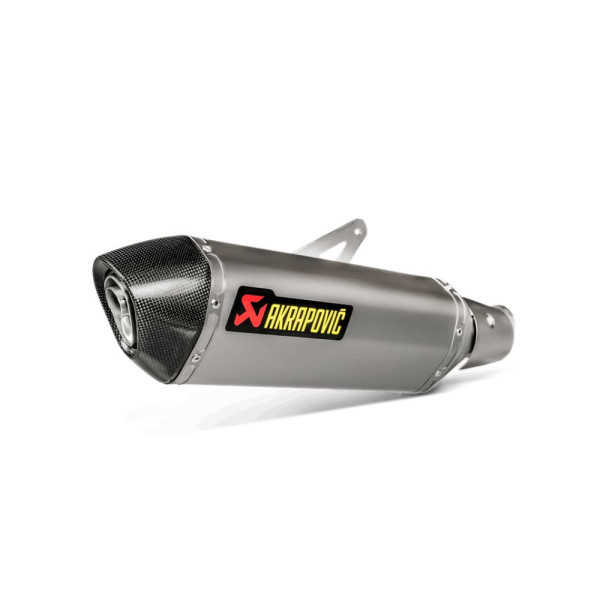 Глушник мотоцикловий Slip-On Line (Титан + Вуглецеве волокно) Akrapović Kawasaki Z 400 (19-)/ Ninja 400 (18-23)