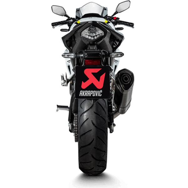 Глушник мотоцикловий Akrapović Honda CB 400 X (16-24)/ 500 F/ 500 X (16-23)/ CBR 400 R (16-20)/ 500 R (16-23) Slip-On Line, Carbon